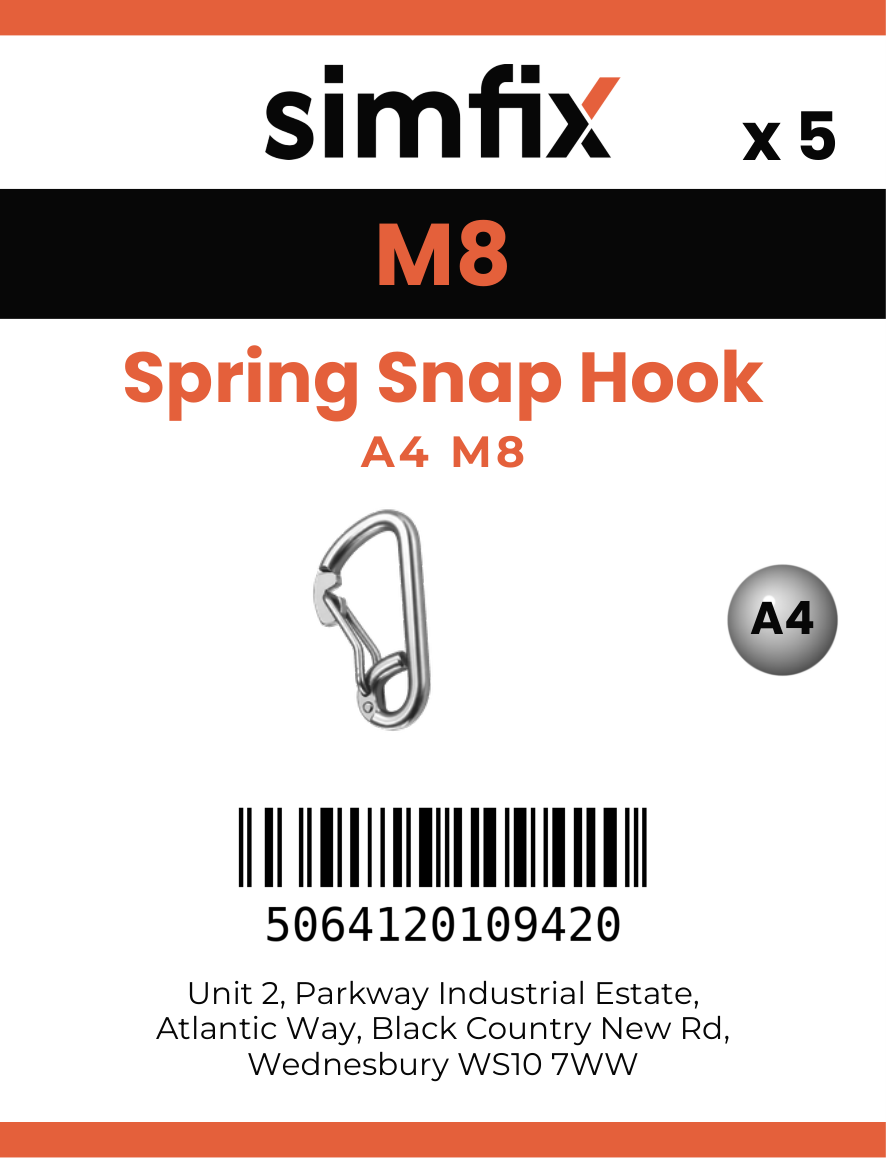 Simfix product label - 8305A408-D