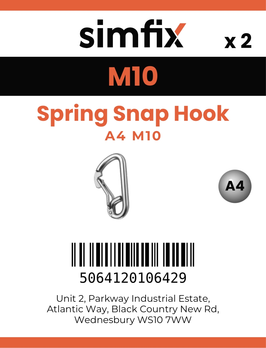 Simfix product label - 8305A410-D