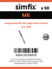 Simfix product label - 8307A40603-T