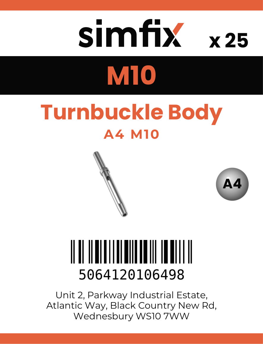 Simfix product label - 8307A41005-T