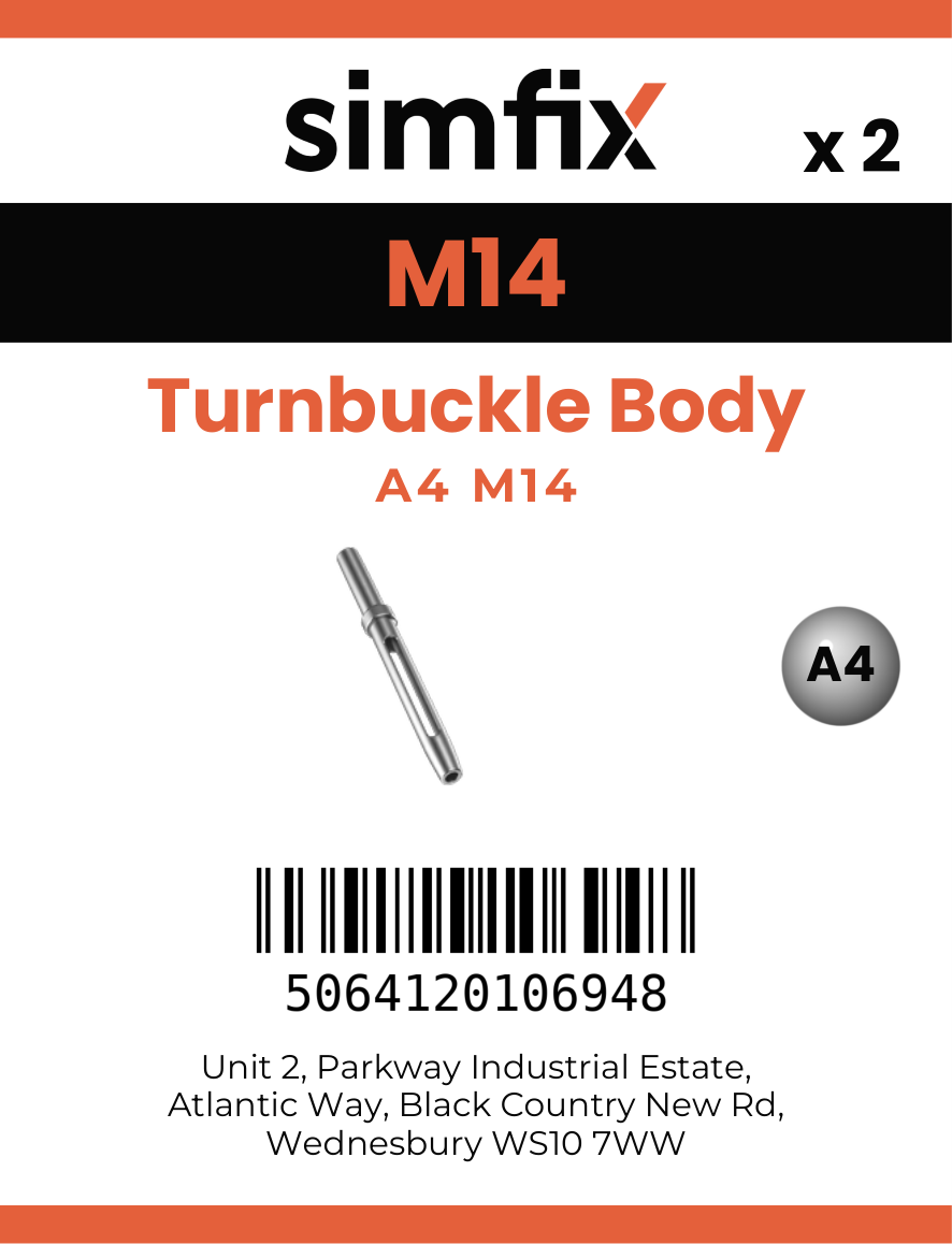 Simfix product label - 8307A41407-D