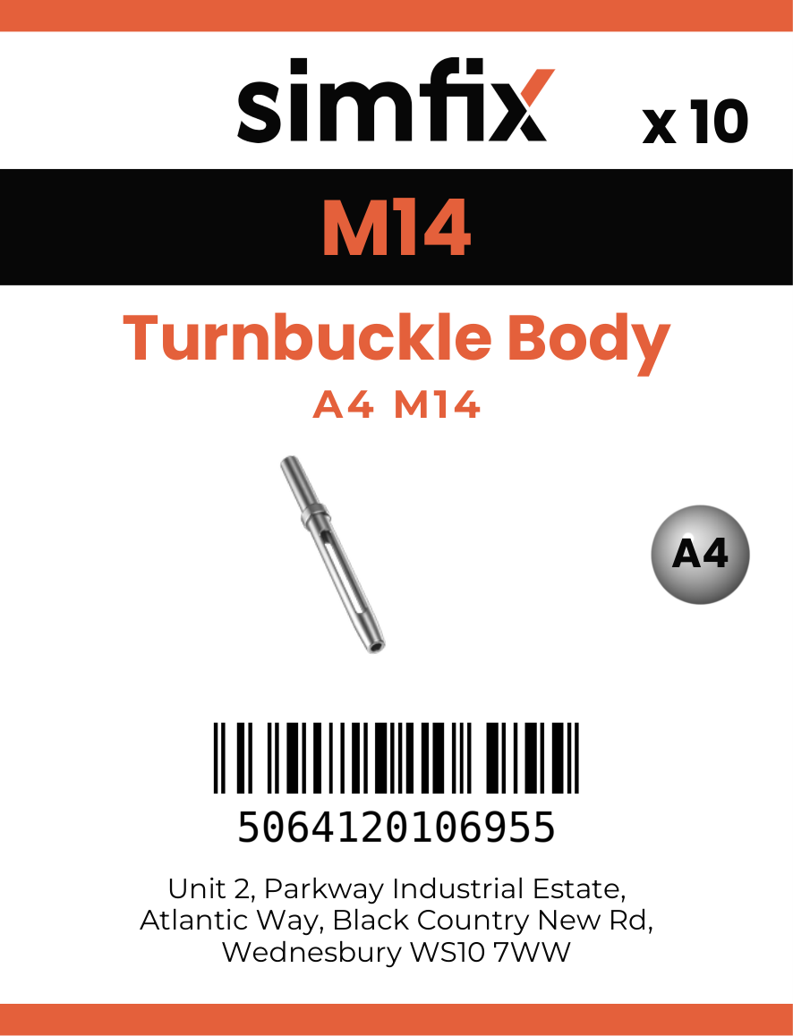 Simfix product label - 8307A41407-T