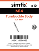 Simfix product label - 8307A41407-T