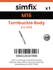 Simfix product label - 8307A41608-D