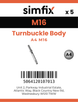 Simfix product label - 8307A41608-T