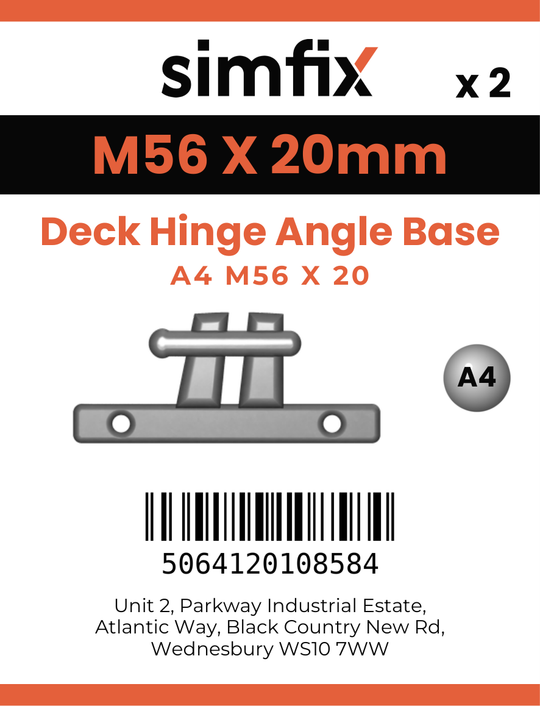 Simfix product label - 8313A456020-D
