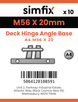 Simfix product label - 8313A456020-T