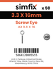 Simfix product label - 8316A23316-T