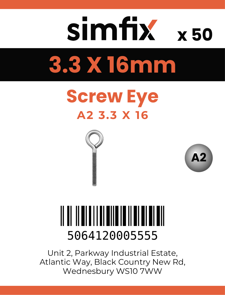 Simfix product label - 8316A23316-T