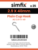 Simfix product label - 8317A22940-D