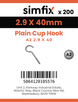 Simfix product label - 8317A22940-T
