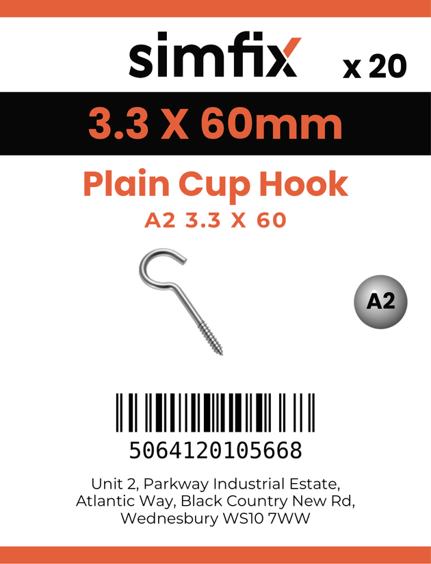 Simfix product label - 8317A23360-D
