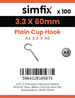 Simfix product label - 8317A23360-T