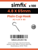 Simfix product label - 8317A24865-T
