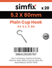 Simfix product label - 8317A25280-D