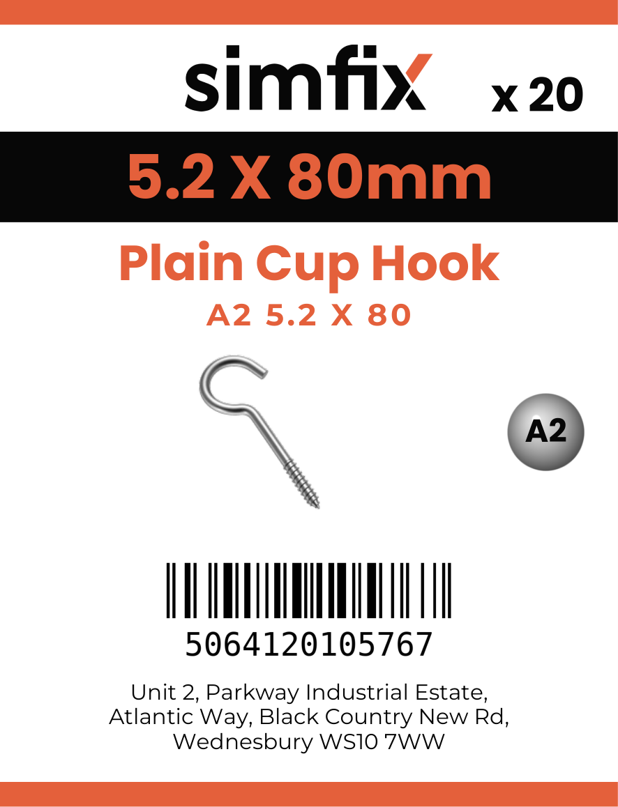 Simfix product label - 8317A25280-D
