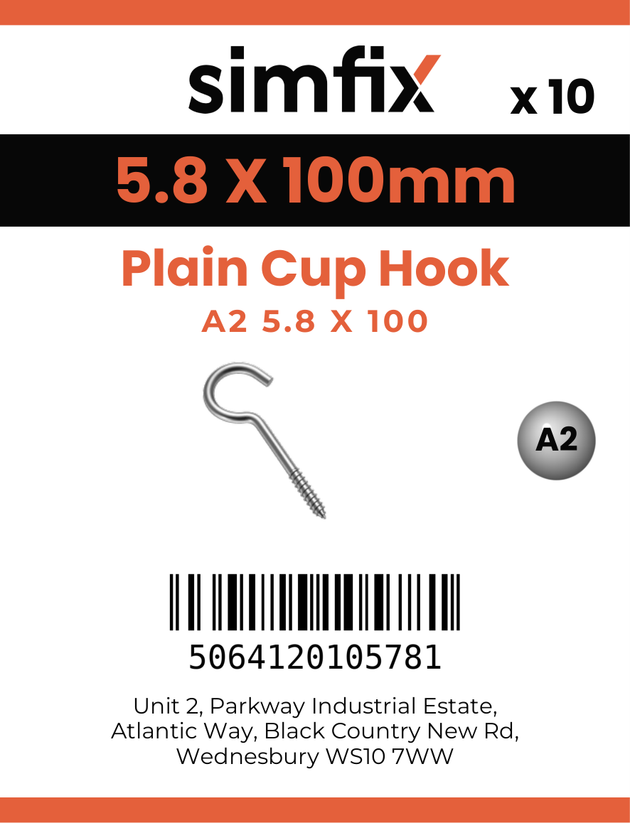 Simfix product label - 8317A258100-D