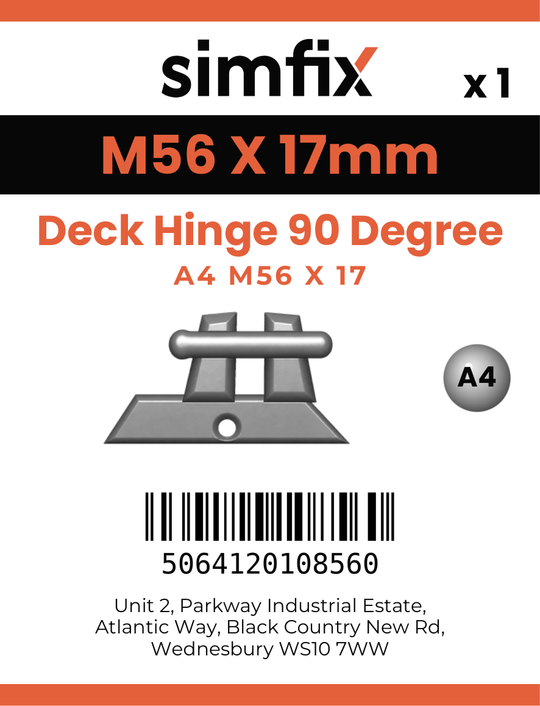 Simfix product label - 8328A456017-D