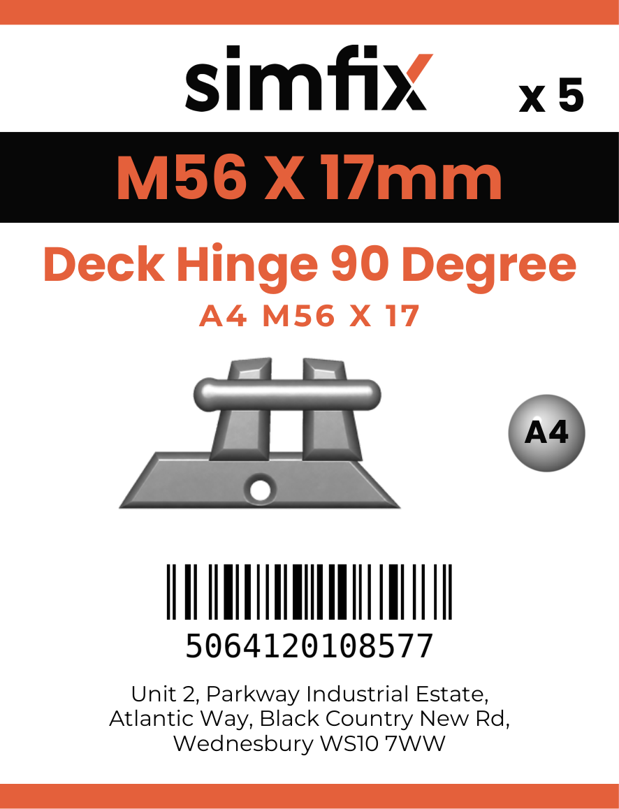 Simfix product label - 8328A456017-T