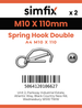 Simfix product label - 8338A410110-D