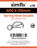 Simfix product label - 8338A410110-T