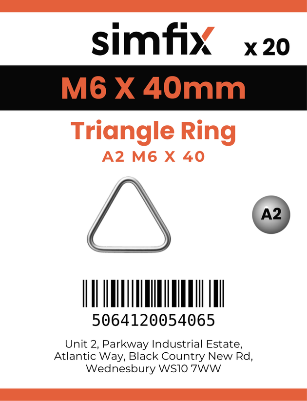 Simfix product label - 8349A206040-D
