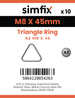 Simfix product label - 8349A208045-D