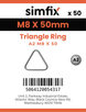 Simfix product label - 8349A208050-T