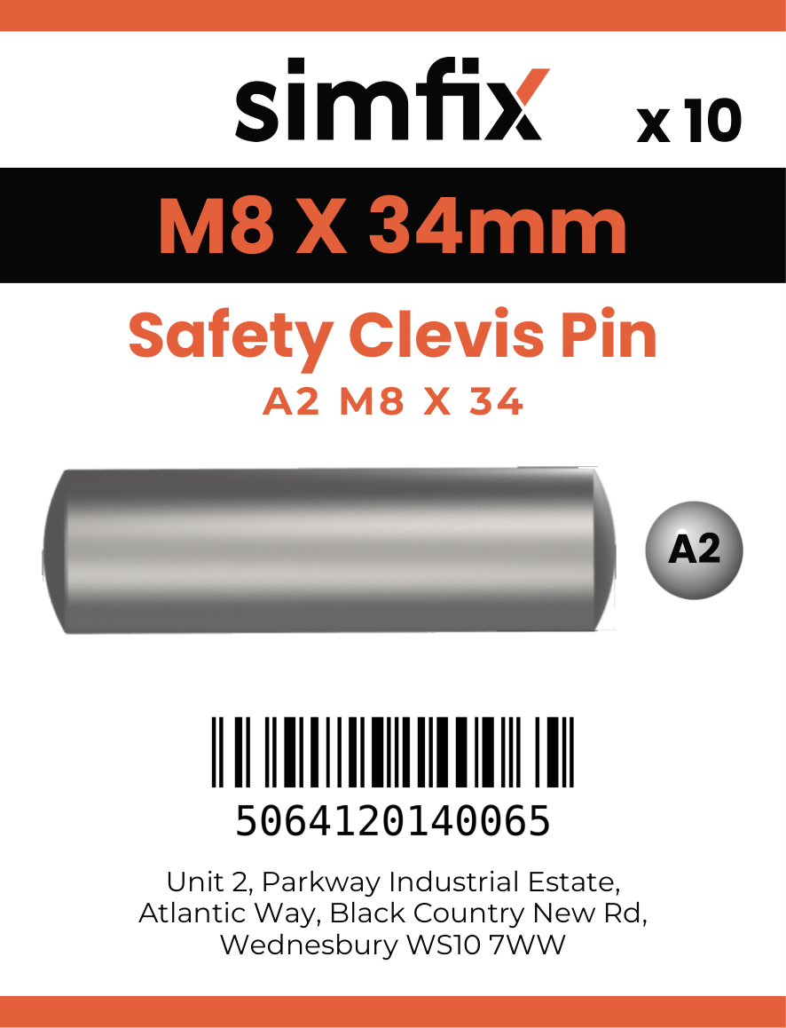 Simfix product label - 8356A208034-D
