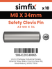 Simfix product label - 8356A208034-D