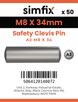 Simfix product label - 8356A208034-T