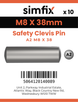 Simfix product label - 8356A208038-D