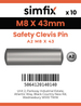 Simfix product label - 8356A208043-D