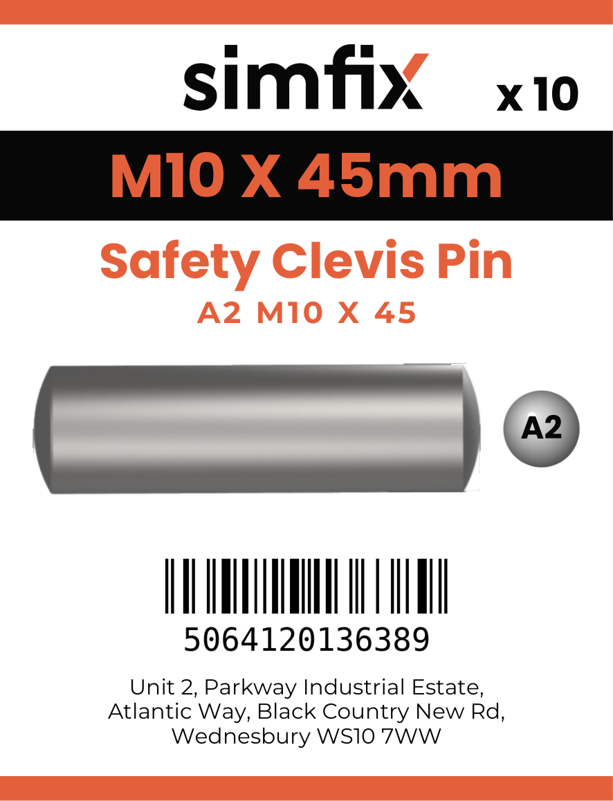 Simfix product label - 8356A210045-D