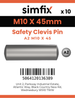 Simfix product label - 8356A210045-D