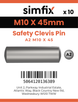 Simfix product label - 8356A210045-D