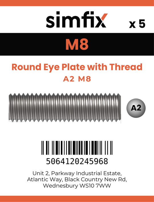 Simfix product label - 8368A208-D