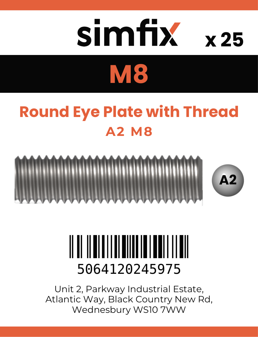 Simfix product label - 8368A208-T