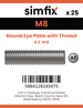 Simfix product label - 8368A208-T