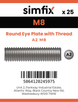 Simfix product label - 8368A208-T