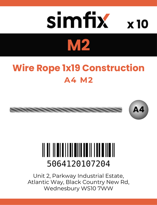 Simfix product label - 8378402-D