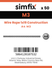 Simfix product label - 8378403-T