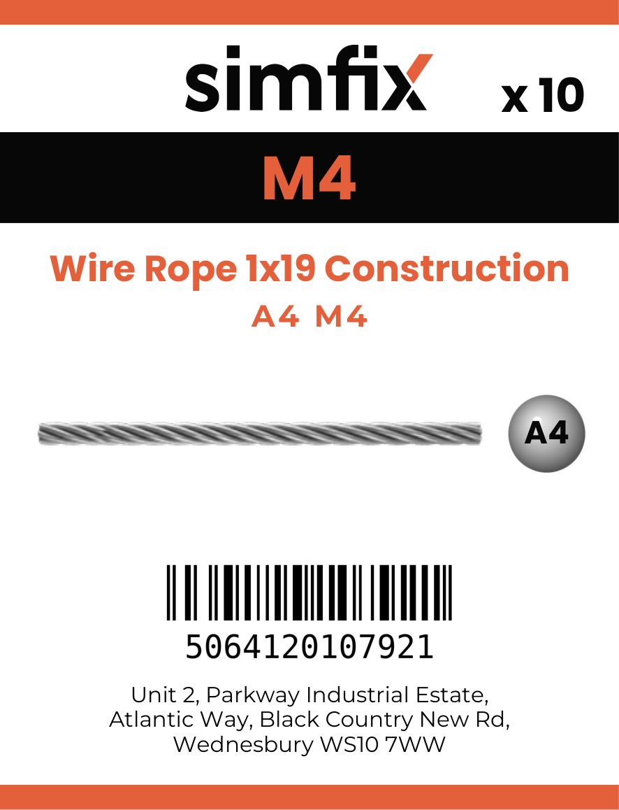 Simfix product label - 8378404-D