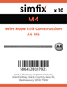 Simfix product label - 8378404-D