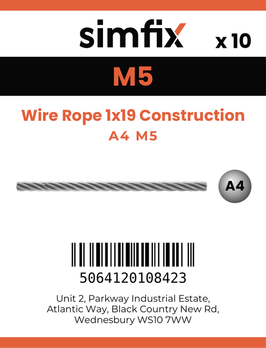 Simfix product label - 8378405-D