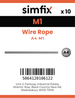 Simfix product label - 8379401-D