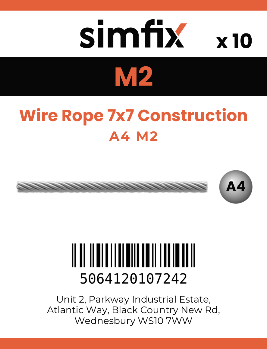 Simfix product label - 8379402-D