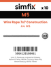 Simfix product label - 8379405-D