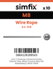 Simfix product label - 8379408-D
