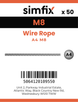 Simfix product label - 8379408-T